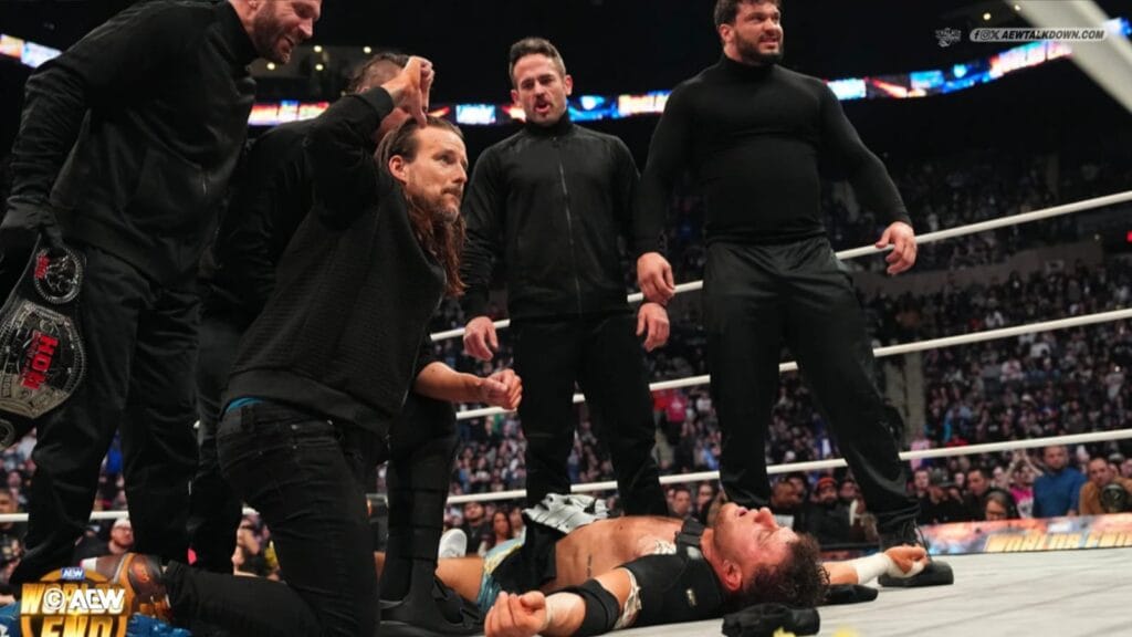 Adam Cole Turns on MJF – Worlds End 2023
