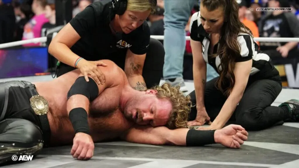 Hangman Page suffers a scary concussion - AEW Dynamite, October 18, 2022