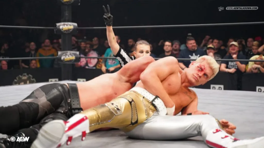 Cody Rhodes Gets Busted Open Twice