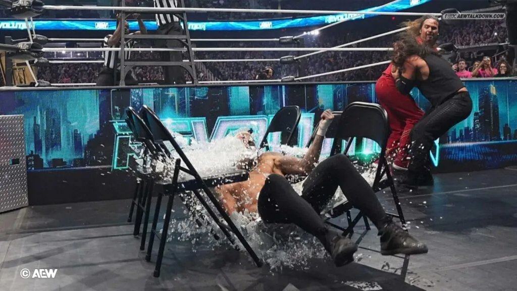 Darby Allin's bloody glass spot, Sting's retirement match - AEW Revolution 2024