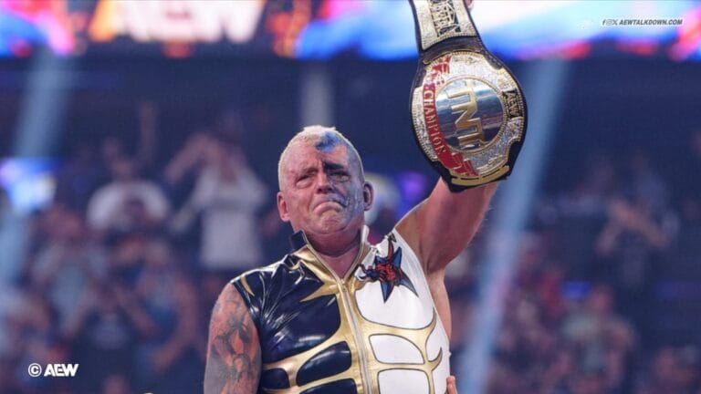 Dustin Rhodes Heartfelt Apology for Losing TNT Title Dustin Rhodes Heartfelt Apology for Losing TNT Title