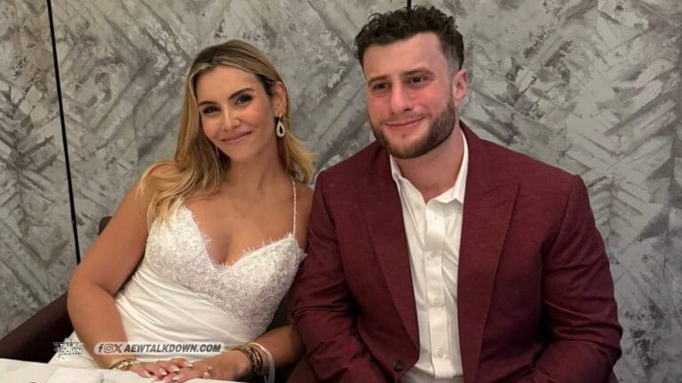 AEW’s MJF Gets Married to Alicia Atout