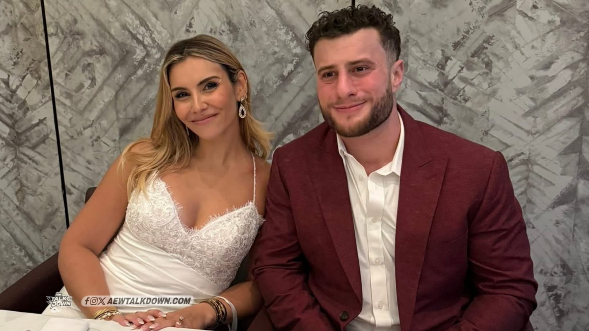 AEW’s MJF Gets Married to Alicia Atout