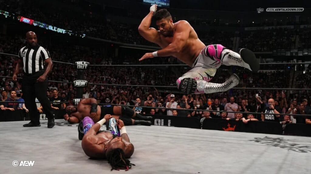 Swerve in Our Glory vs. The Acclaimed – Tag Team Championships (All Out 2022)