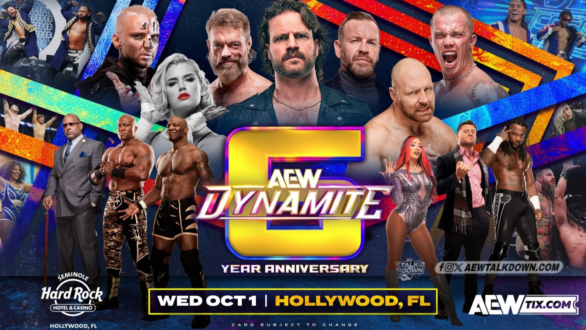 AEW Dynamite 6-Year Anniversary Show Extended to 2.5 Hours