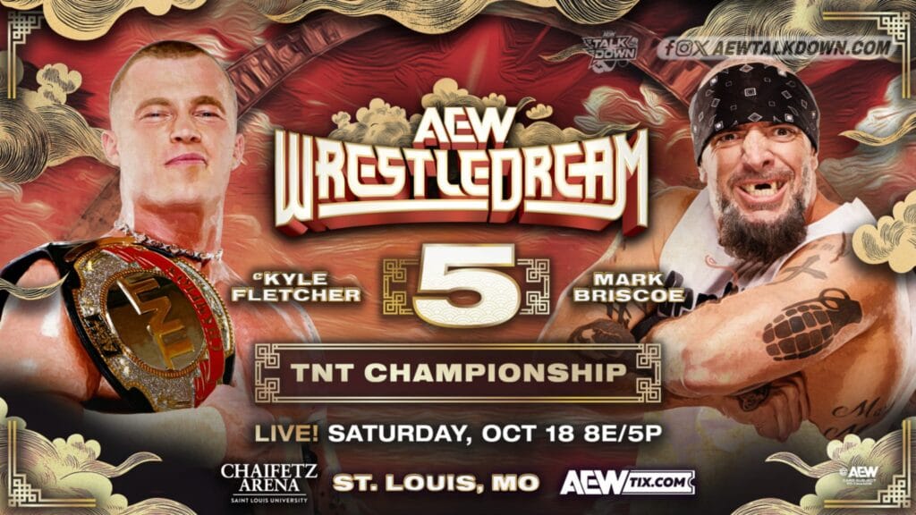 TNT Championship Kyle Fletcher Vs. Mark Briscoe - AEW WrestleDream 2025 Results