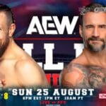 AEW Bryan Danielson Vs CM Punk