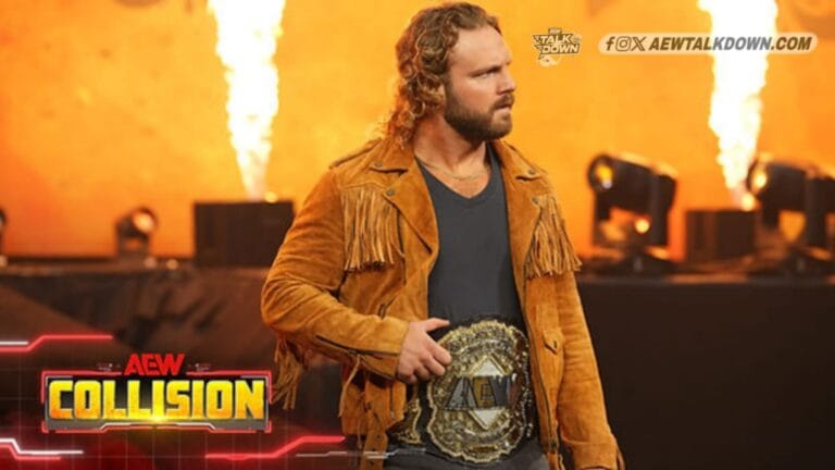 AEW Collision Results - Hangman Page Returns
