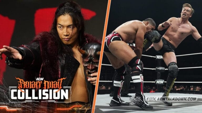 AEW Collision Results: Takeshita & Okada attack Bowens.
