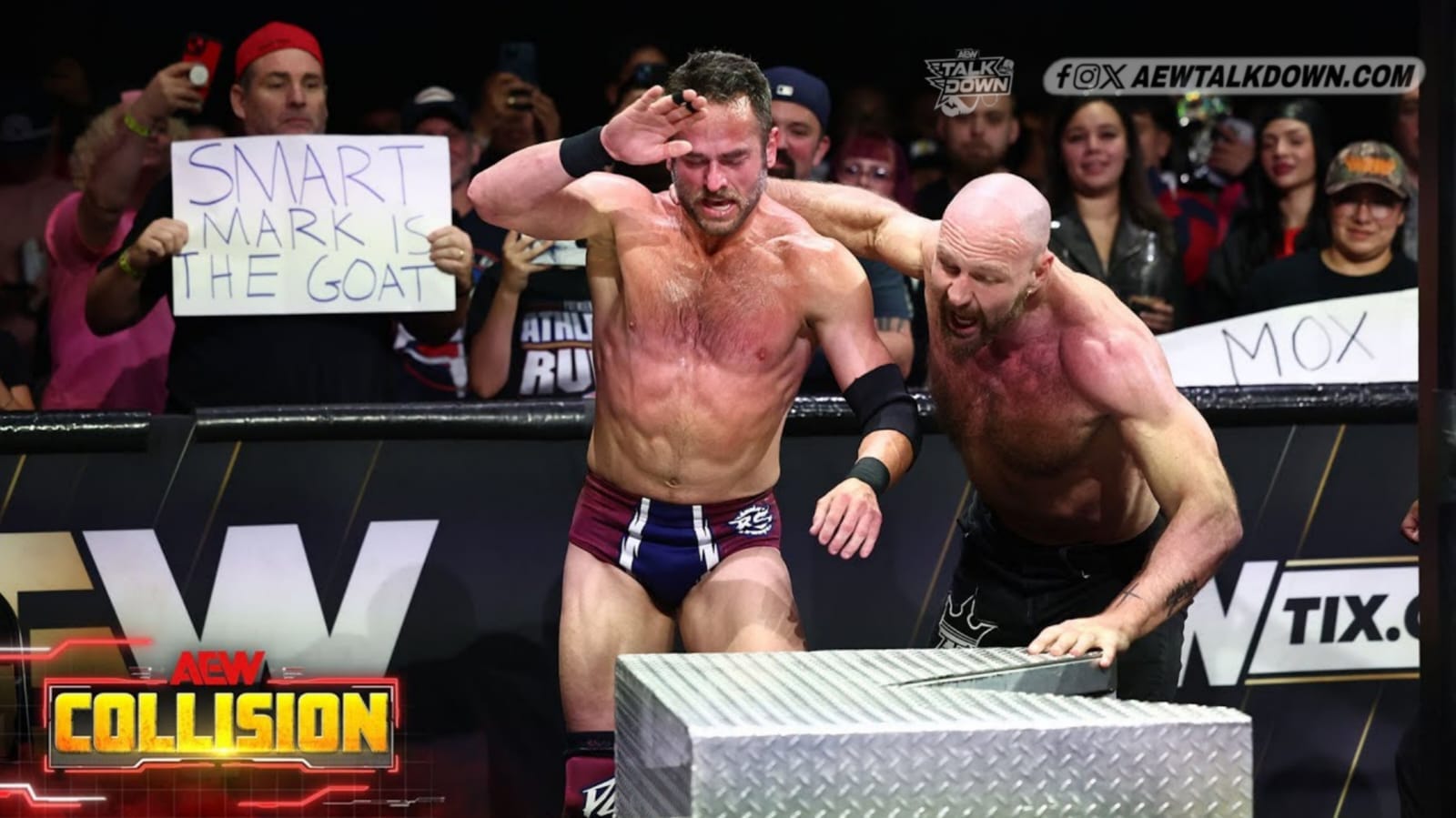 AEW Collision Results (Nov 8) - Moxley Vs Strong