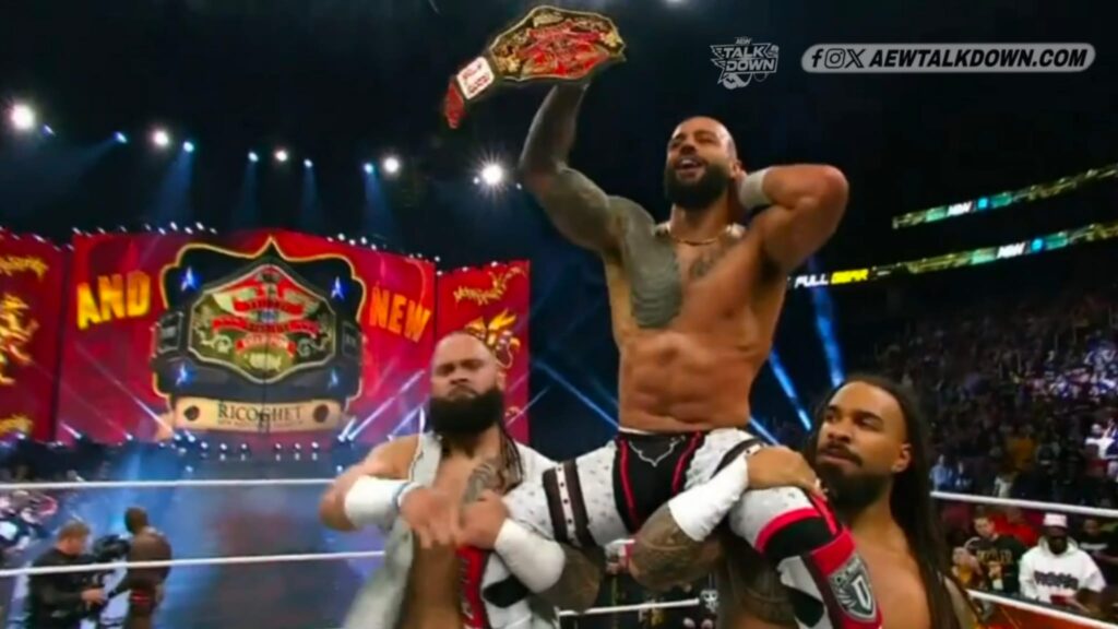 Title Revealed – Ricochet is AEW National Champion at AEW Full Gear 2025