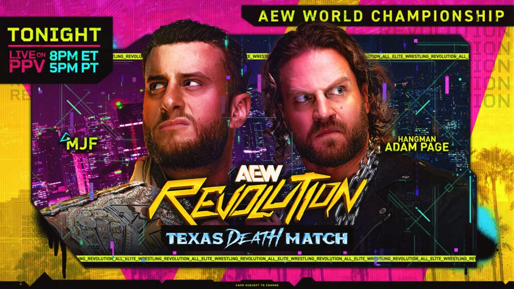 AEW Revolution 2026 - MJF Retains..Hangman Page Never Challanging for World Title 1000696997