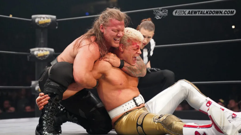 ​4. The Self-Inflicted Exile: Cody Rhodes vs. Chris Jericho