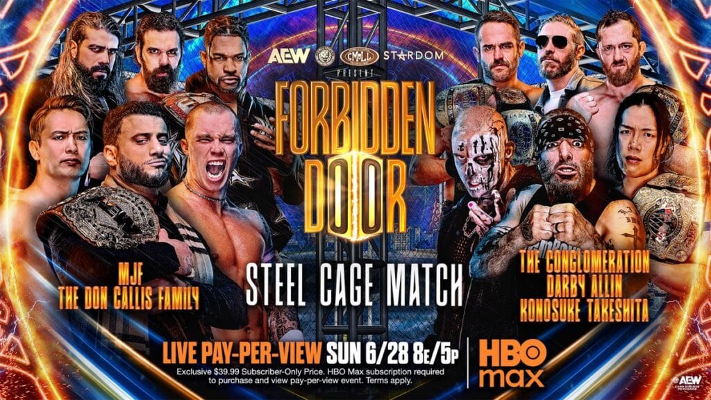 6-on-6 Steel Cage Match: Team DCMJF vs. Team Briscoe