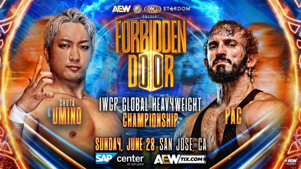 IWGP Global Heavyweight Championship: Shota Umino (c) vs. PAC