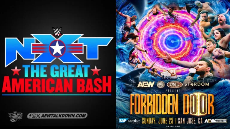 Wrestling War Ignites: NXT The Great American Bash And AEW Forbidden Door Set For Historic Head-To-Head Clash