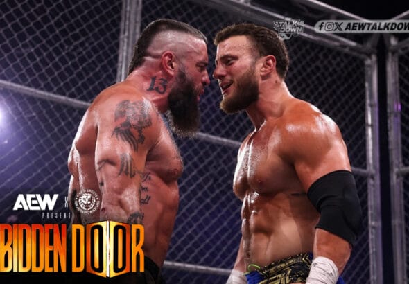 AEW x NJPW Forbidden Door 2026 Results - 12 Men Steel Cage & Owen Hart Cup Finals, Winners & Results.