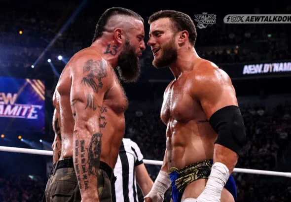 AEW Dynamite MJF Vs Mark Briscoe