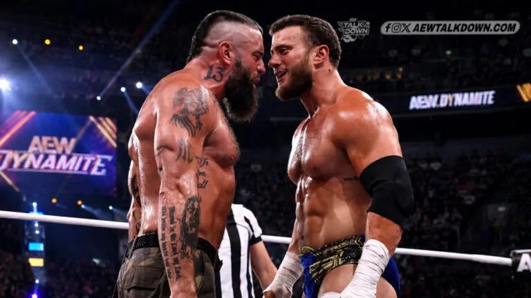 AEW Dynamite MJF Vs Mark Briscoe