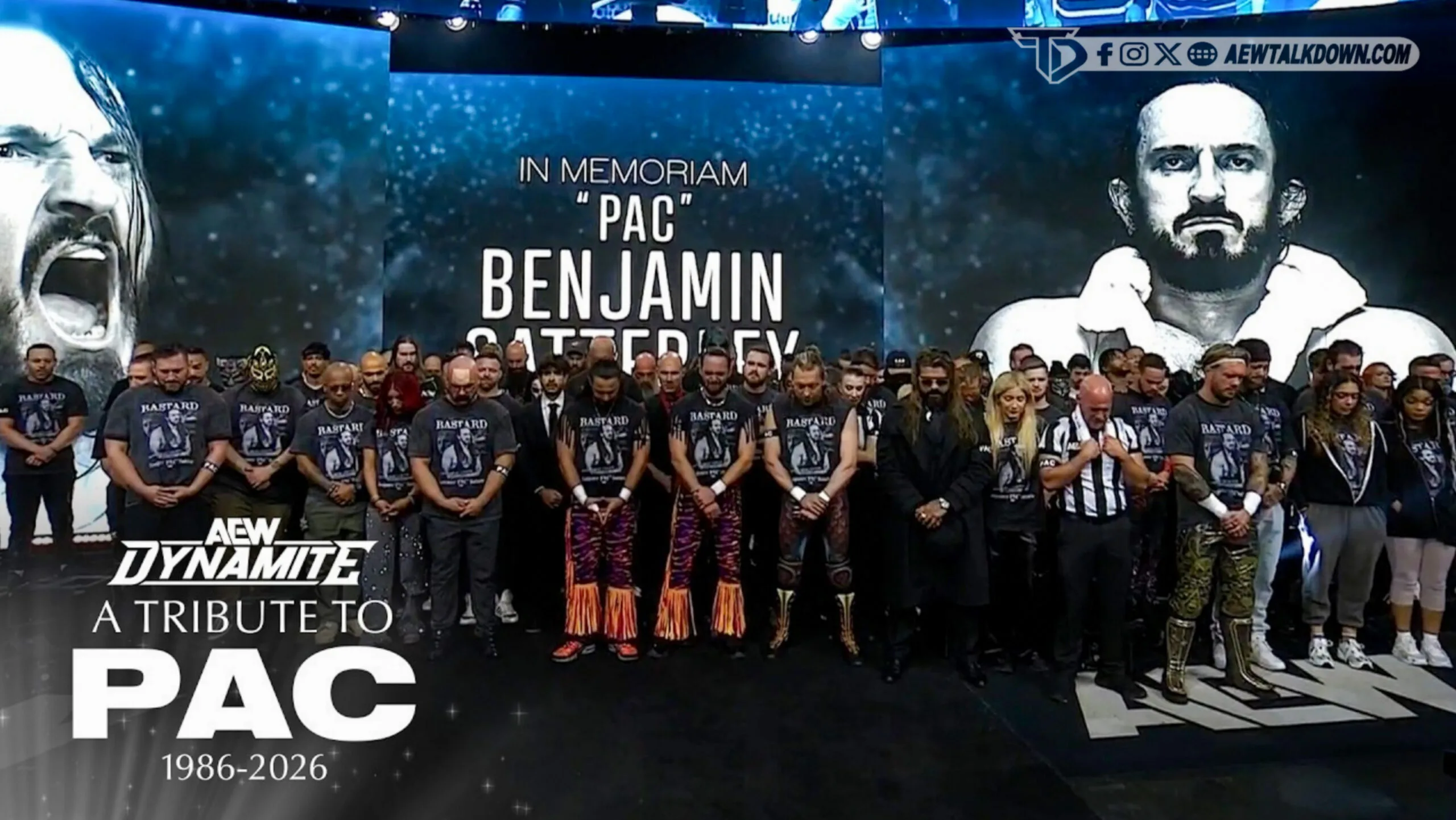 AEW Dynamite Tribute to PAC Results : Bryan Return, Elite Reunion & More